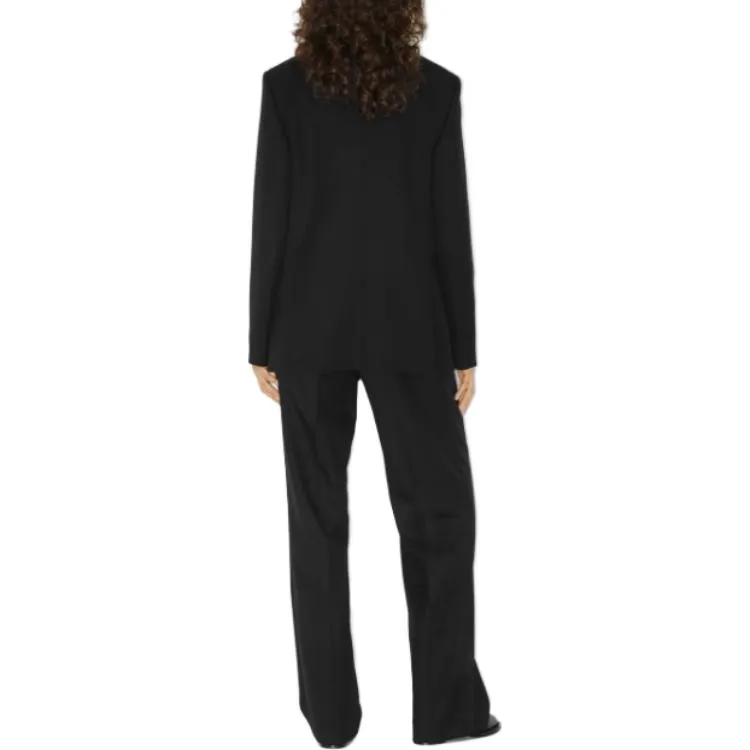 Burberry High-Waist Wide-Leg Trousers-3