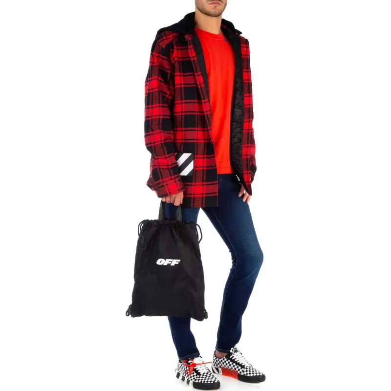 OFF WHITE Shirts Men Red-4