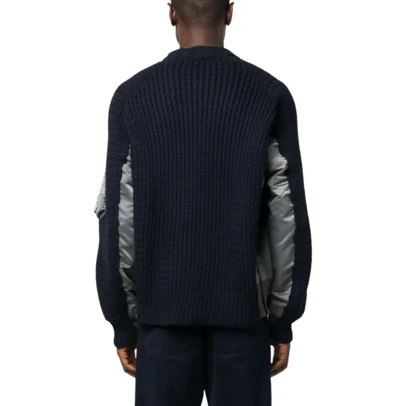 Sacai Nylon Twill Mix Blouson-4
