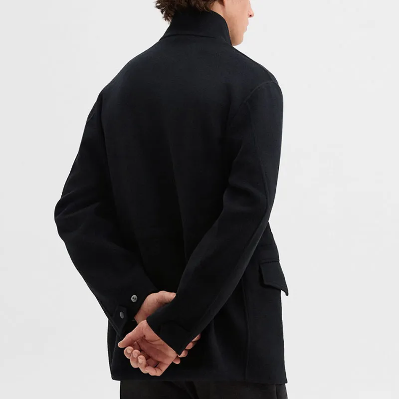 THEORY Jacket Men's Black/Dark Charcoal Gray-2