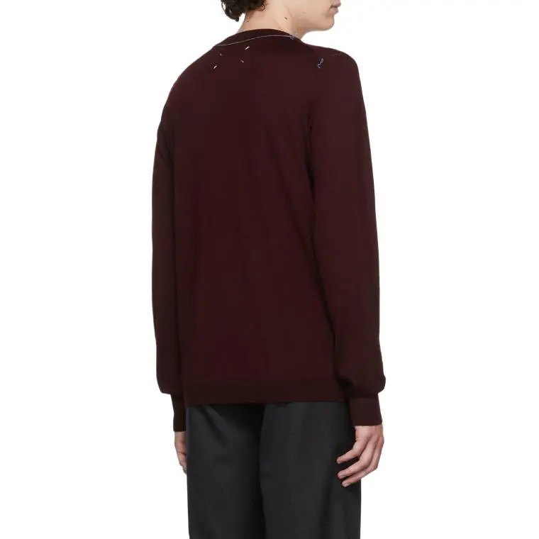 Maison Margiela Sweatshirt Men's Red-4