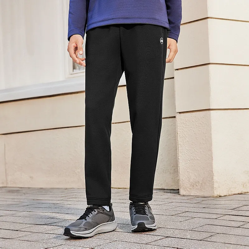 Skechers Sportlife Knitted Sports Pants Men's Carbon Black-2