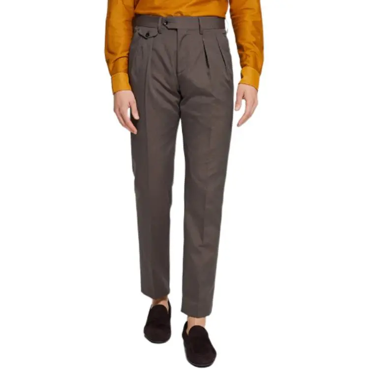 LARDINI Suit Trouser Men's Taupe-4