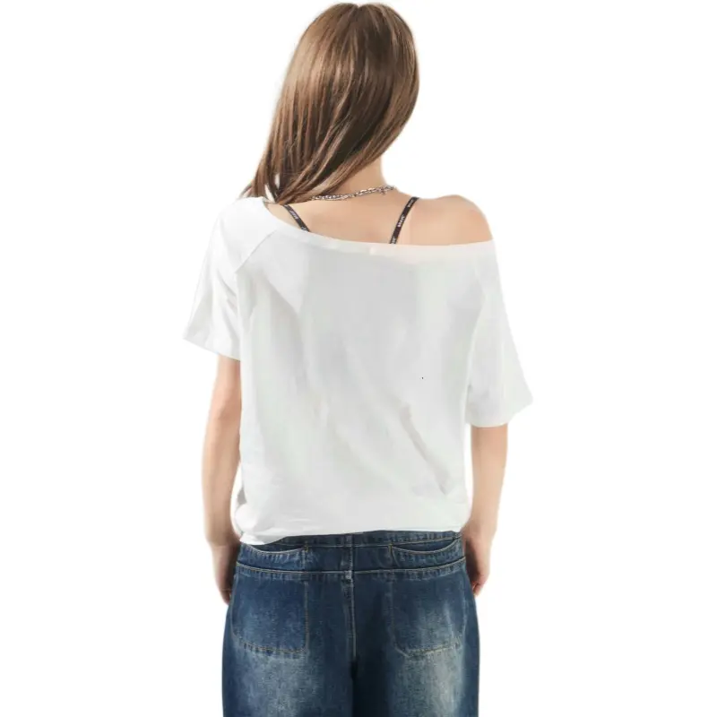 Wen Shan T Shirts Women's White-0