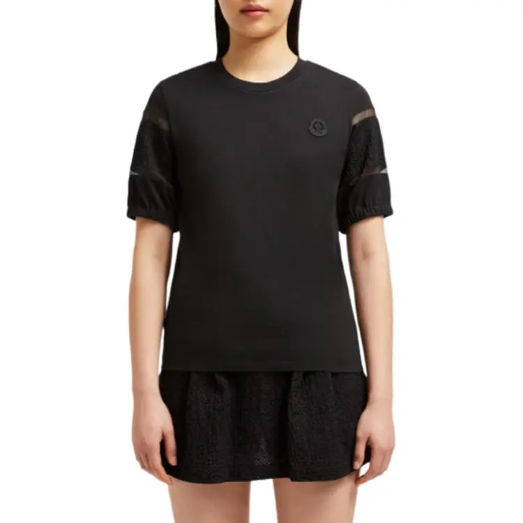 Moncler Logo patch T shirt-1