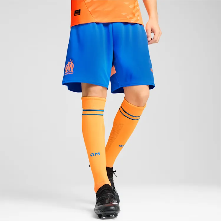 PUMA Olympique De MarseilleDRYCELL SS24 Soccer Bottoms Men's Blue-2