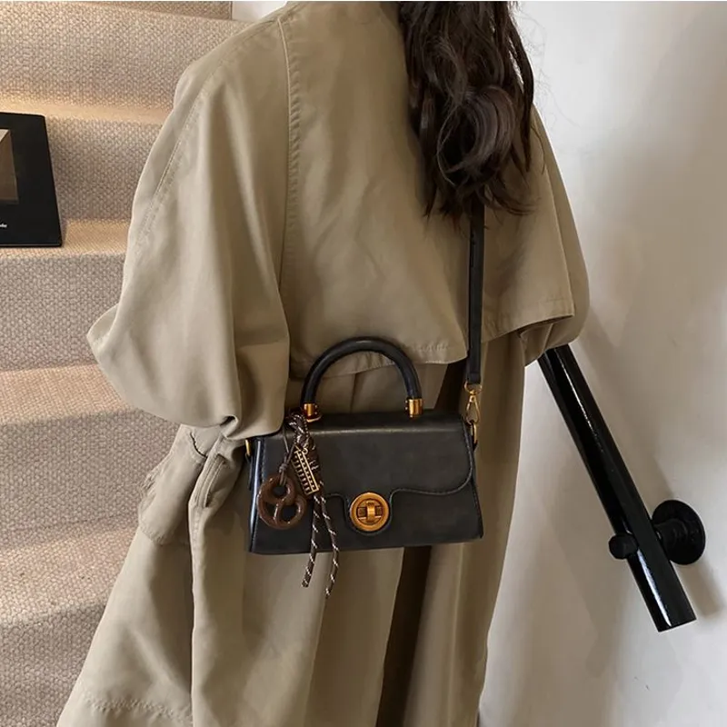 Fitchell PU Handbag Women's Coffee/White/Brown/Black-7