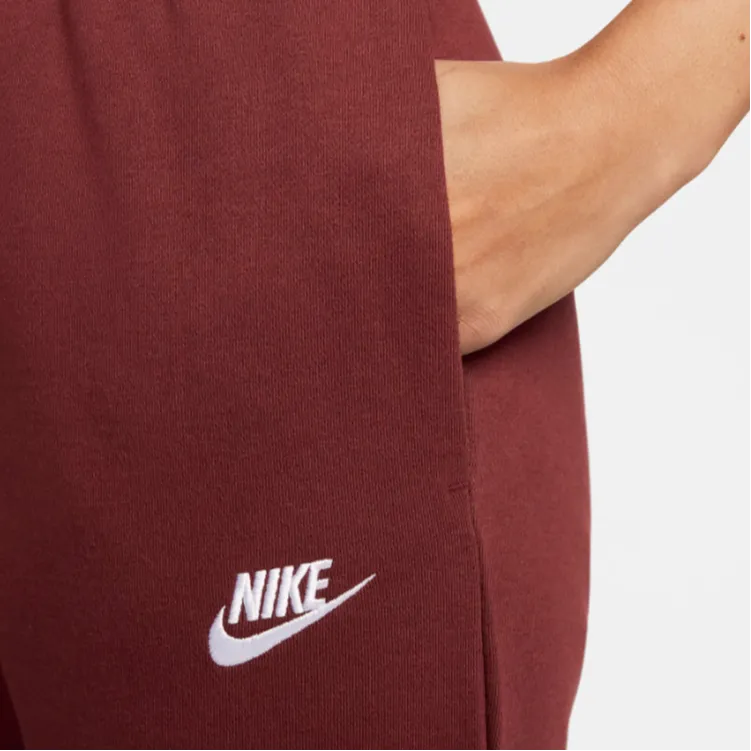 Nike Sportswear Club Fleece Knitted Sports Pants Women's Brown-4