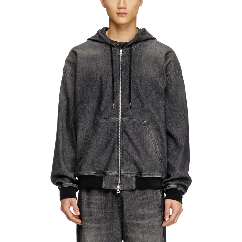 DIESEL Giri Track Zipped Hoodie-2