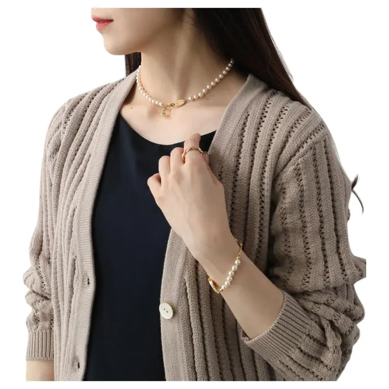 Vivienne Westwood Necklace Simonetta Pearl-3