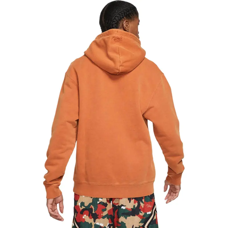 Jordan Flight Heritage Washed Fleece Pullover Hoodie-2