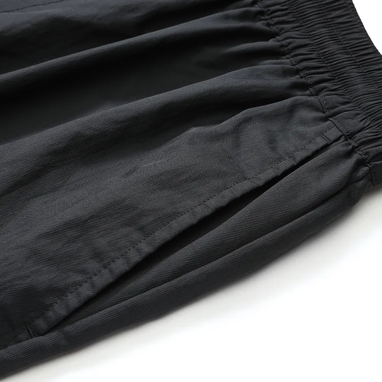 FILA FUSION ARIES Collaboration Collection Knitted Sports Pants Unisex Pitch Black-3