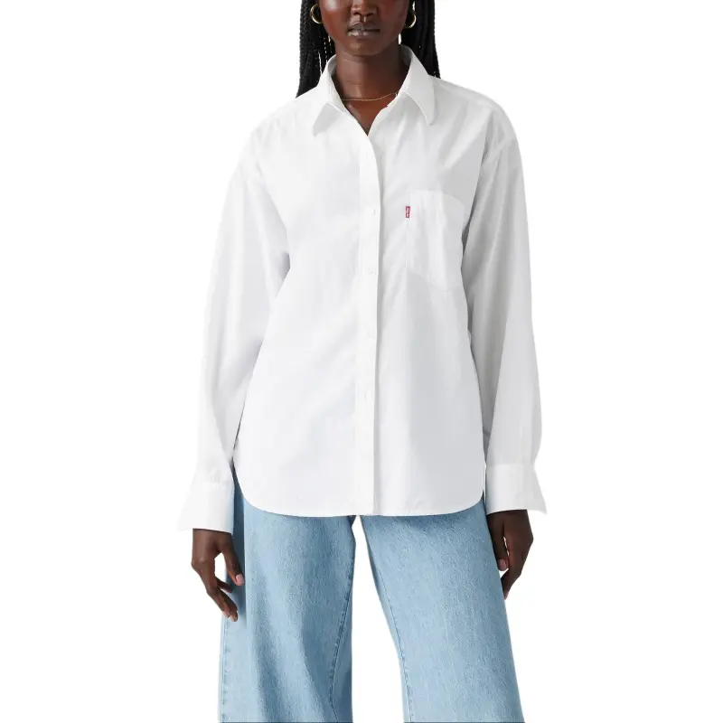 Levis Shirts Women's White-1