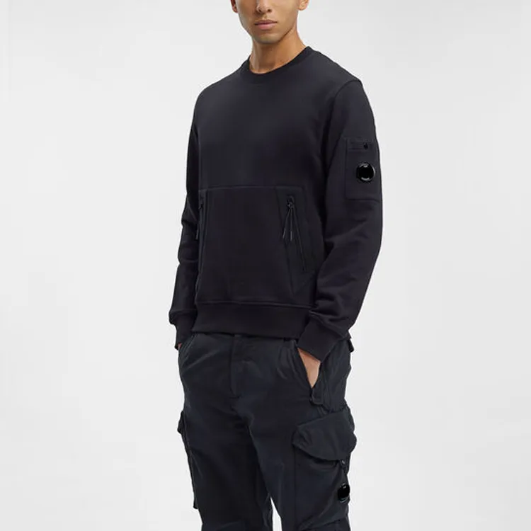 C.P.Company Lens Detailed Crewneck Sweatshirt-1