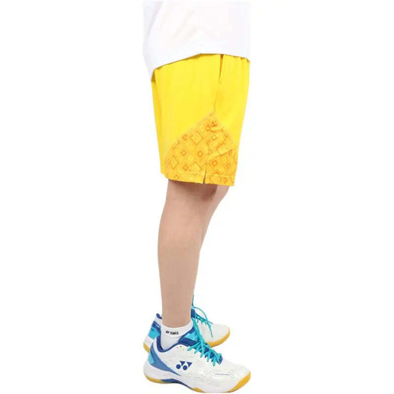YONEX Sports Shorts Men's Begonia Flower Yellow-6