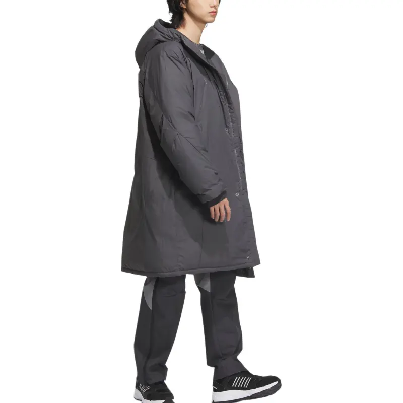 Adidas FUSTL P DJK LON Down Jacket Men's Dark Gray-2