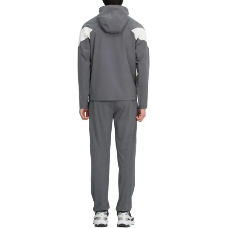 FILA Jackets Men Gray-4