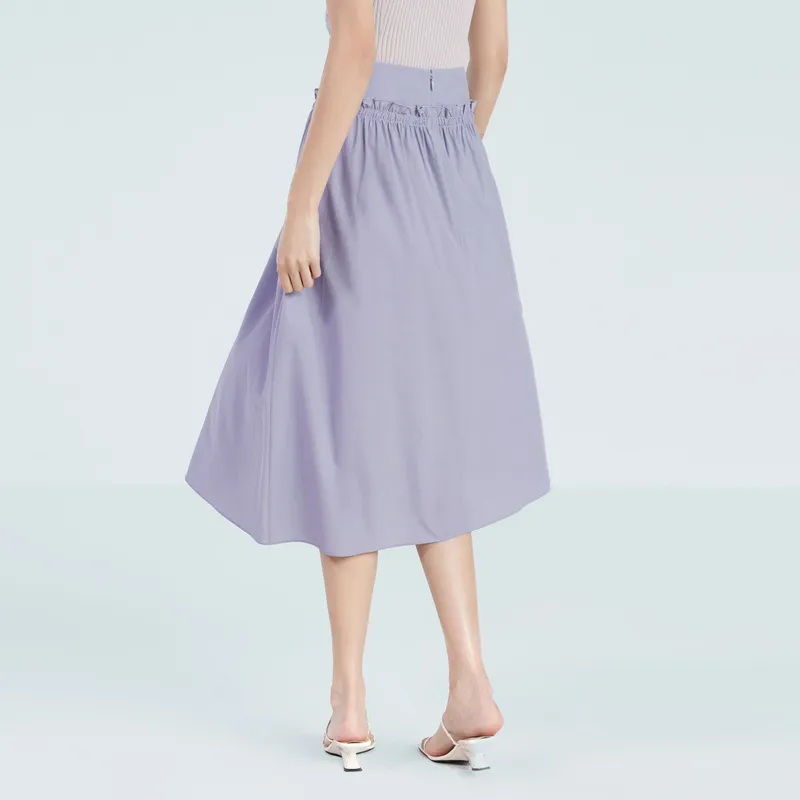 OVV Casual Long Skirts Women's Lilac-2