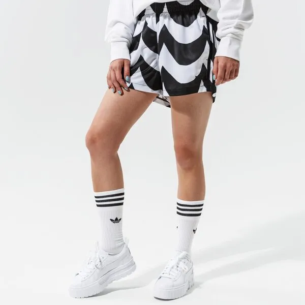 Adidas Originals MARIMEKKO Casual Shorts Women's Black White-1