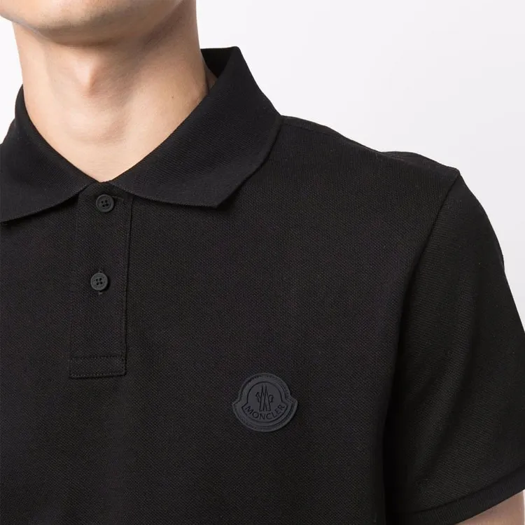 Moncler FW21 Polo Shirts Men Black-3