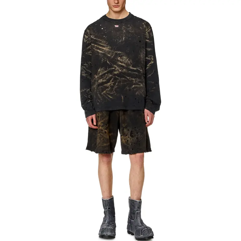 DIESEL T Shirts Men Black-1