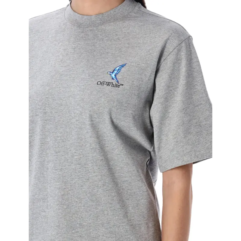 OFF WHITE Fresco Arrow Crewneck T Shirt-2
