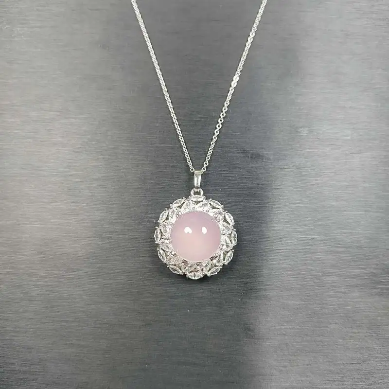 Gifts Chalcedony Necklaces Unisex-2
