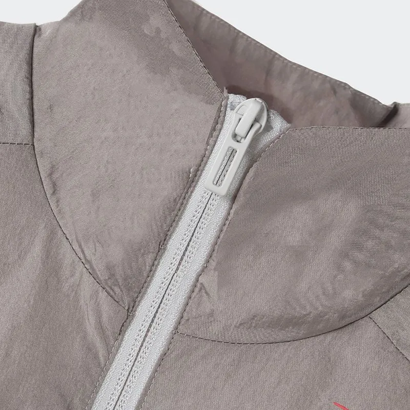 adidas Women'ss Side Stripe Casual Sport Jacket Gray-5