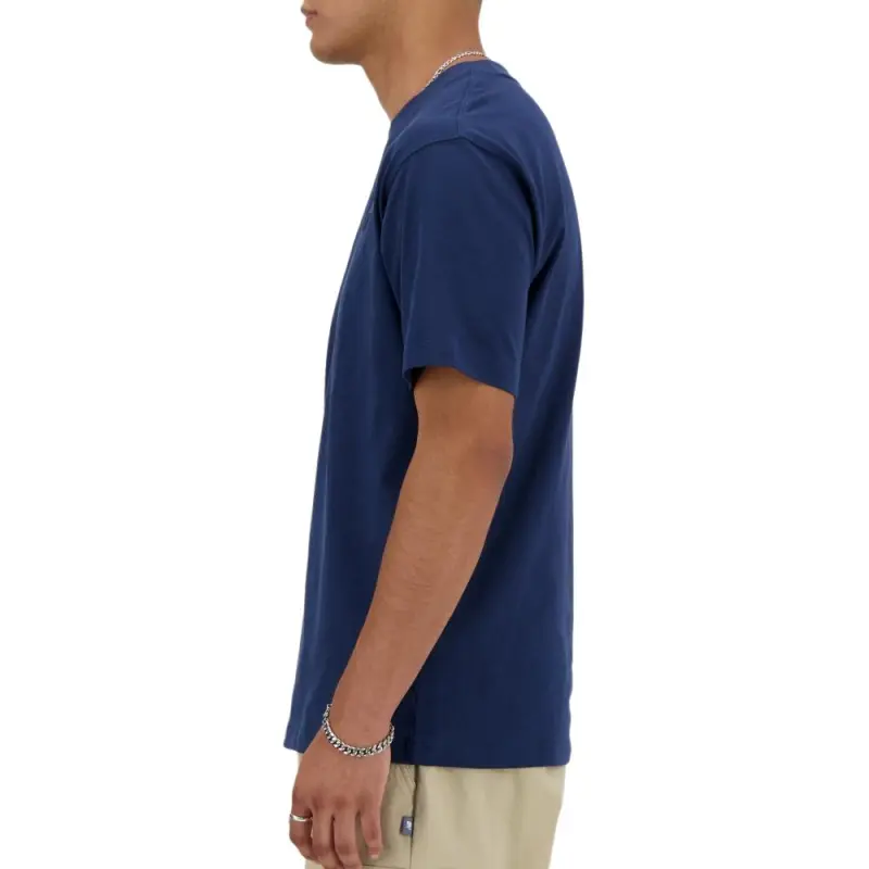 New Balance T Shirt Men's Navy Blue-2
