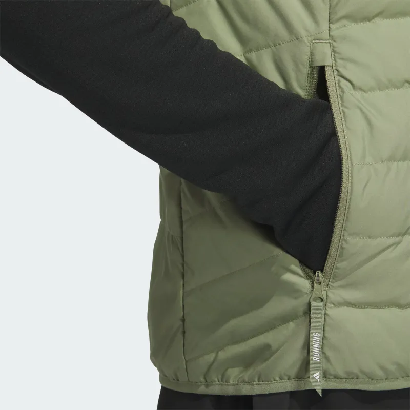Adidas FW24 ESS RN INS VEST Vest Men's Tent Green-4