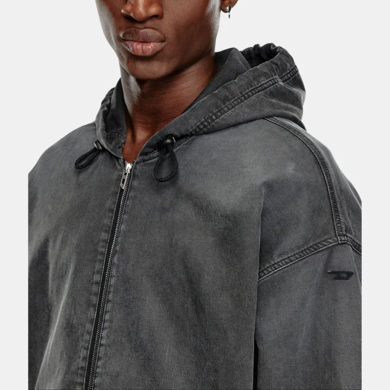 DIESEL FW24 Jackets Coats Men's Black-4