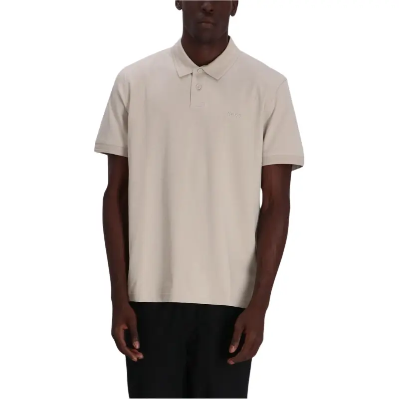HUGO BOSS Logo embroidered Cotton Polo Shirt-3