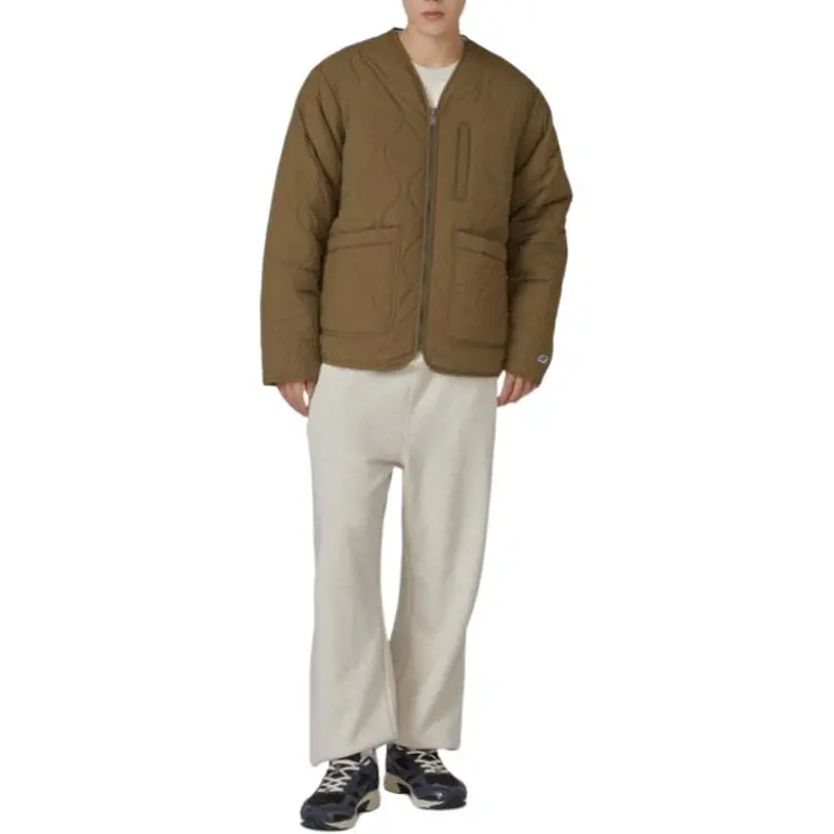 Mizuno Puffer Jacket Men's Brown-2