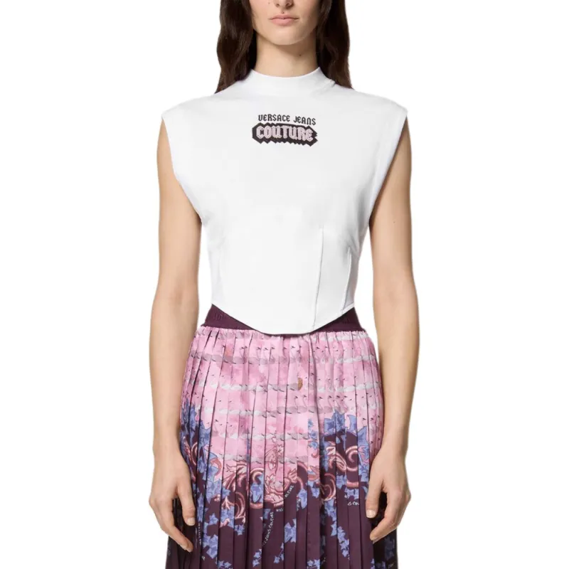 VERSACE T-Shirts Women's White-2