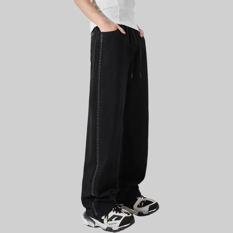 ALL IN Casual Pants Men's Dazzle Black-2
