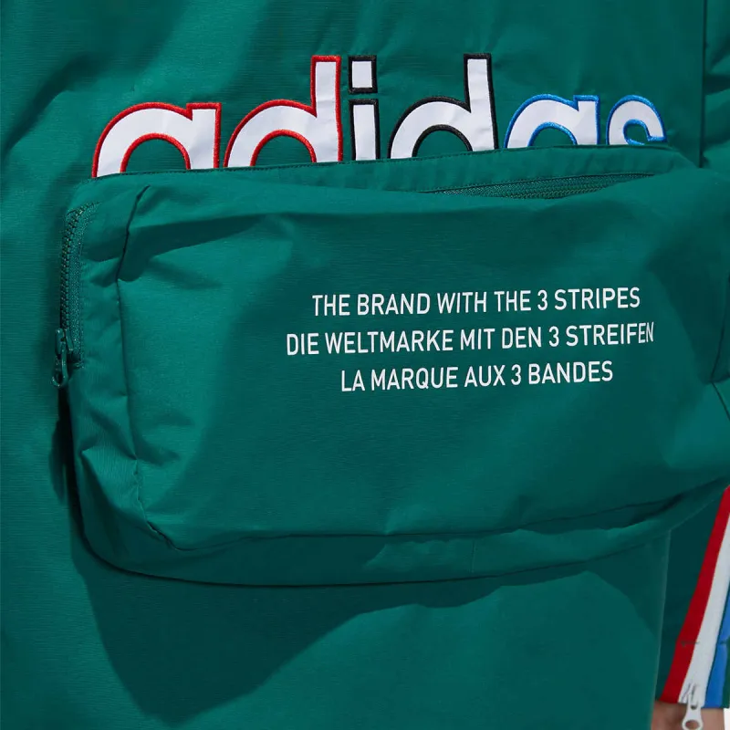 Adidas Originals Puffer Jackets Men Green-4
