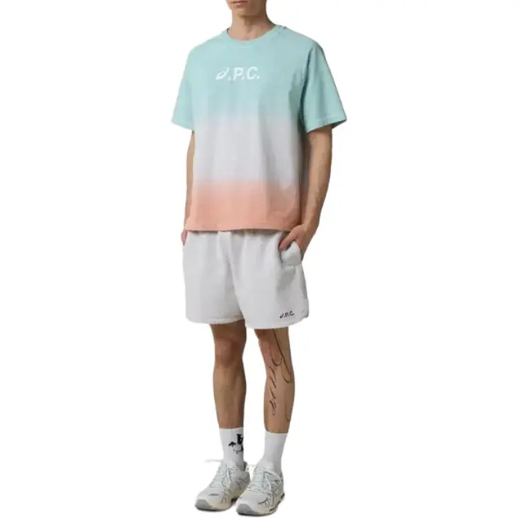 Asics X Apc Wind Dip Dye T Shirt-2