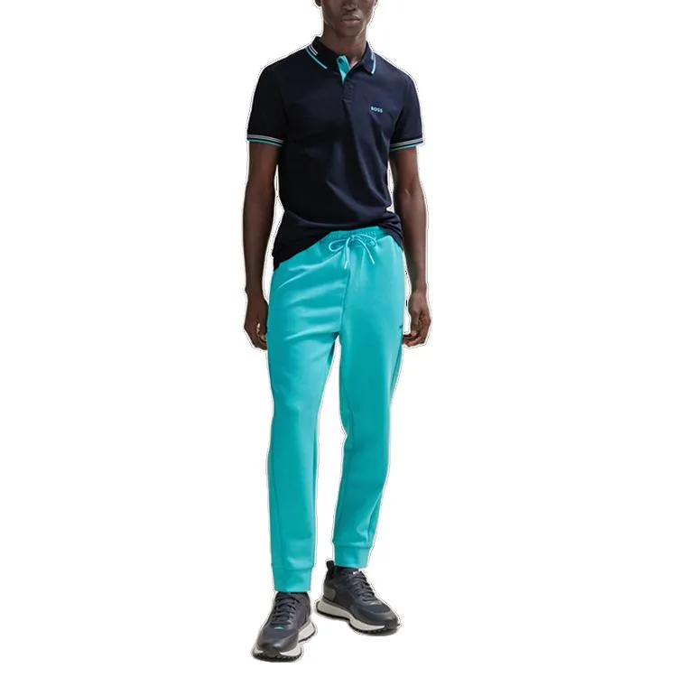HUGO BOSS Polo Shirts Men Dark Blue-1