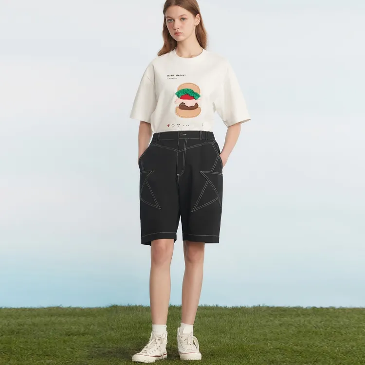 Bosieagender Casual Shorts Unisex-2