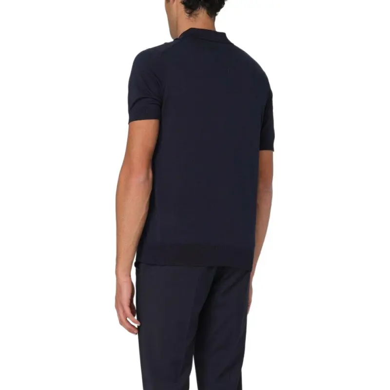 PAOLO PECORA MILANO Polo Shirt Men's Blue-1