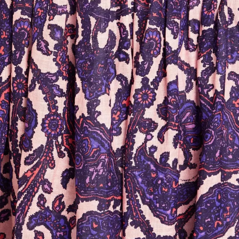 Zimmermann Tiggy Paisley print Midi Dress-4