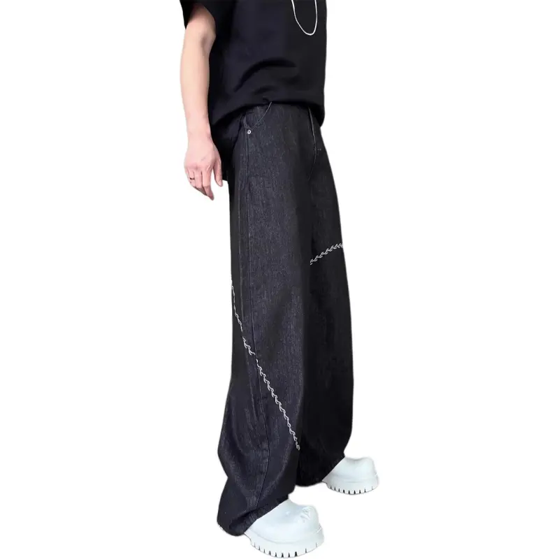 JIMI&JONS Jeans Unisex Black-2