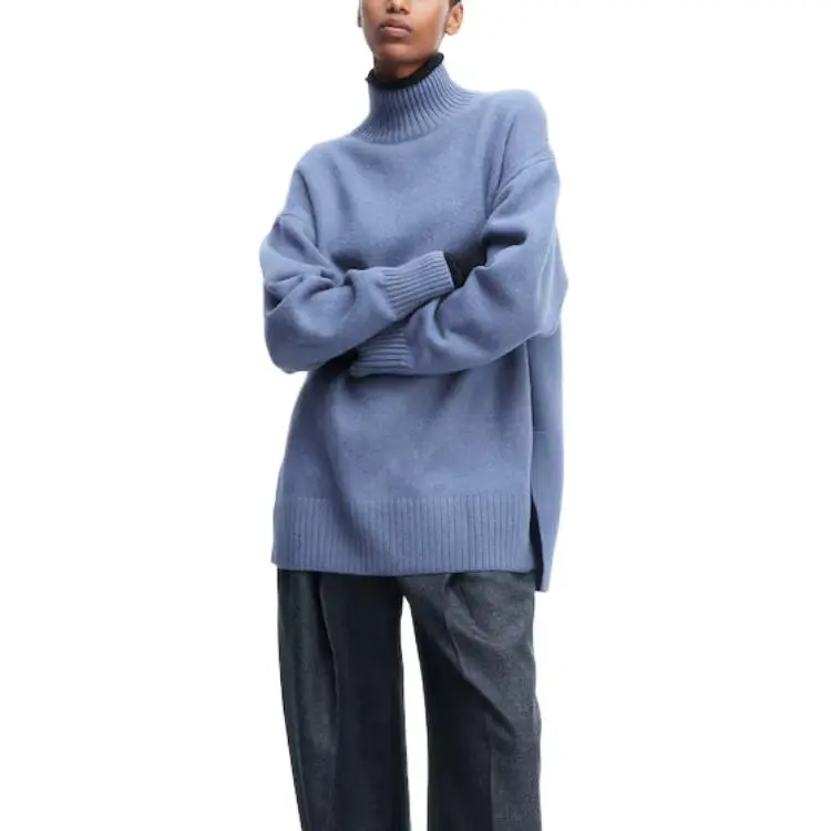 H&M Sweaters Women's Dove Blue Color-1