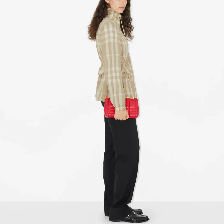 Burberry Jacket Women's Soft Yellow Brown-3