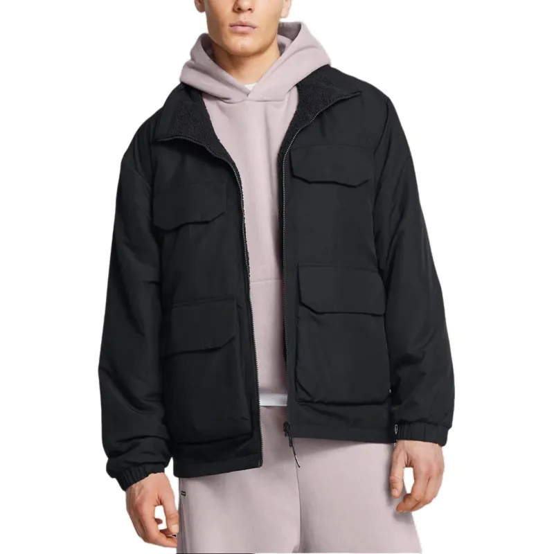 Under Armour Mission Jackets Coats Men's Black-2
