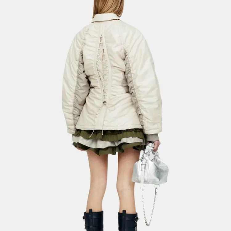 ANDERSSON BELL Puffer Jacket Women's Ivory-4