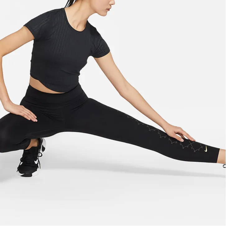 Nike Crop Tops Women's Black-2