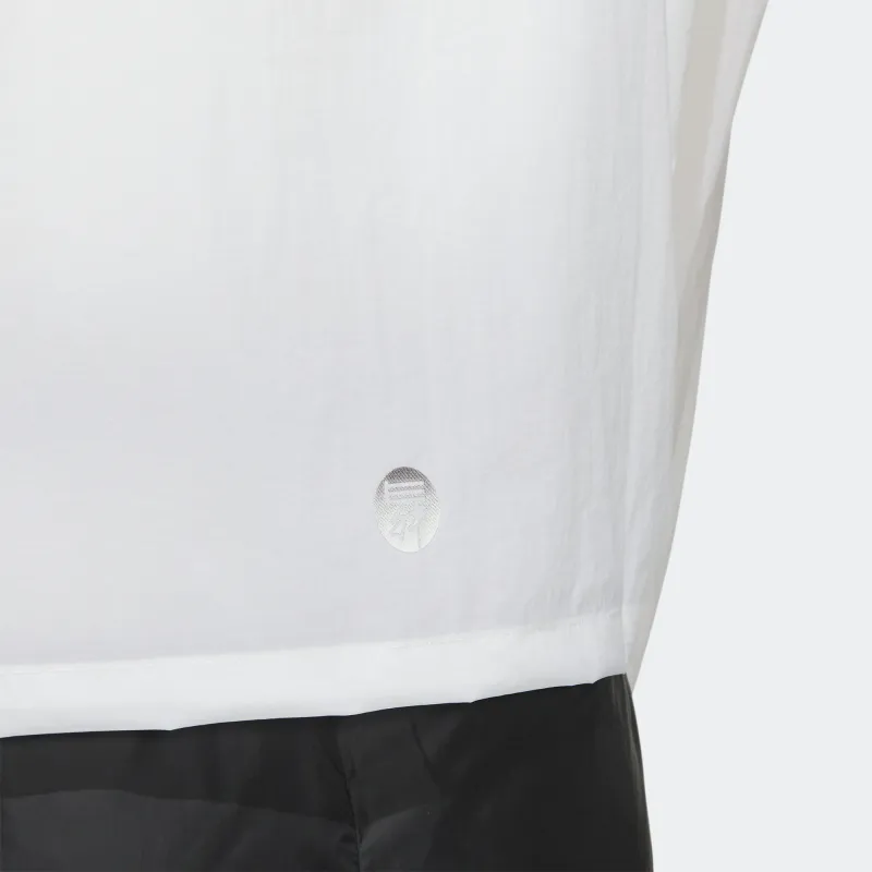 Adidas Cropped Coat Women's White-5