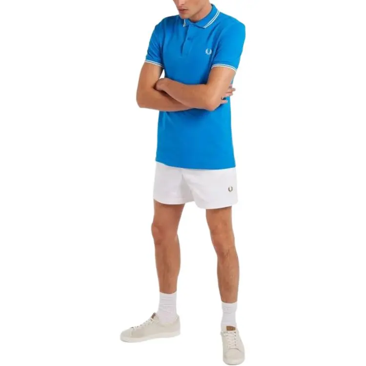 FRED PERRY Polo Shirt Men's Blue-2