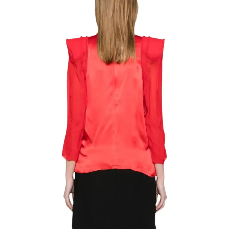 BALMAIN Shoulder pad Blouse-2